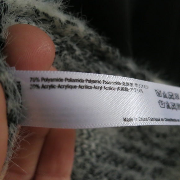 Anthropologie Sleeping On Snow Valia Cardigan Sweater OS White Eyelash Duster - Picture 7 of 8